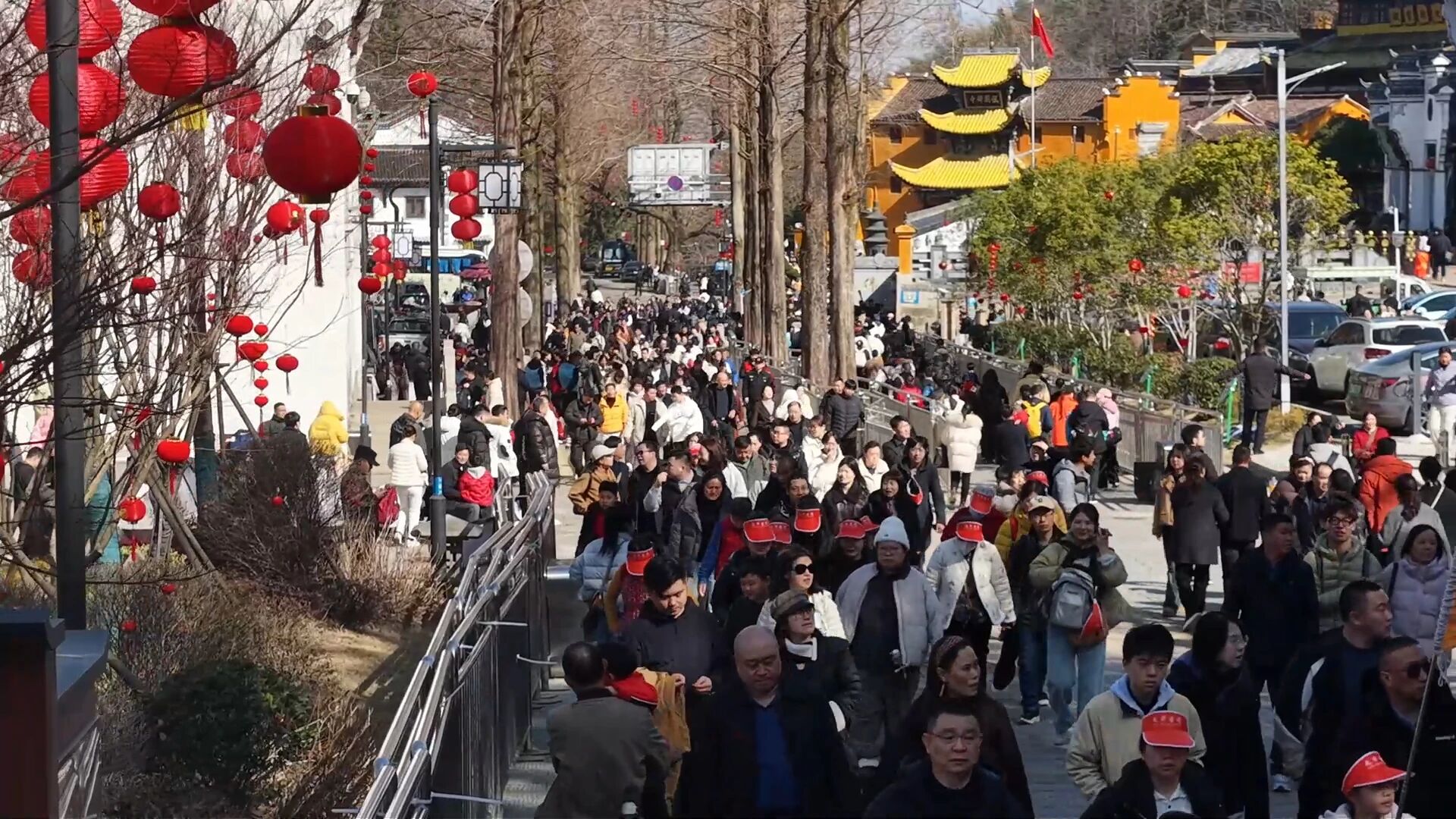 预约 “饱和”！九华山全力护航，春节出游安全有序